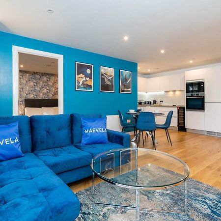 Maevela Apartments - Luxury Broad St Apartment - 2 Bed, 2 Bath - City Centre/Cube/Mailbox - With Underground Parking ✓- L Shape Sofa, Large 50 Inch Smart Tv With Free Netflix & Wifi Бирмингем Экстерьер фото