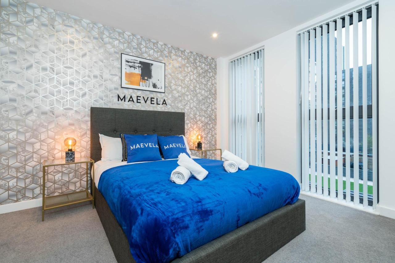 Maevela Apartments - Luxury Broad St Apartment - 2 Bed, 2 Bath - City Centre/Cube/Mailbox - With Underground Parking ✓- L Shape Sofa, Large 50 Inch Smart Tv With Free Netflix & Wifi Бирмингем Экстерьер фото