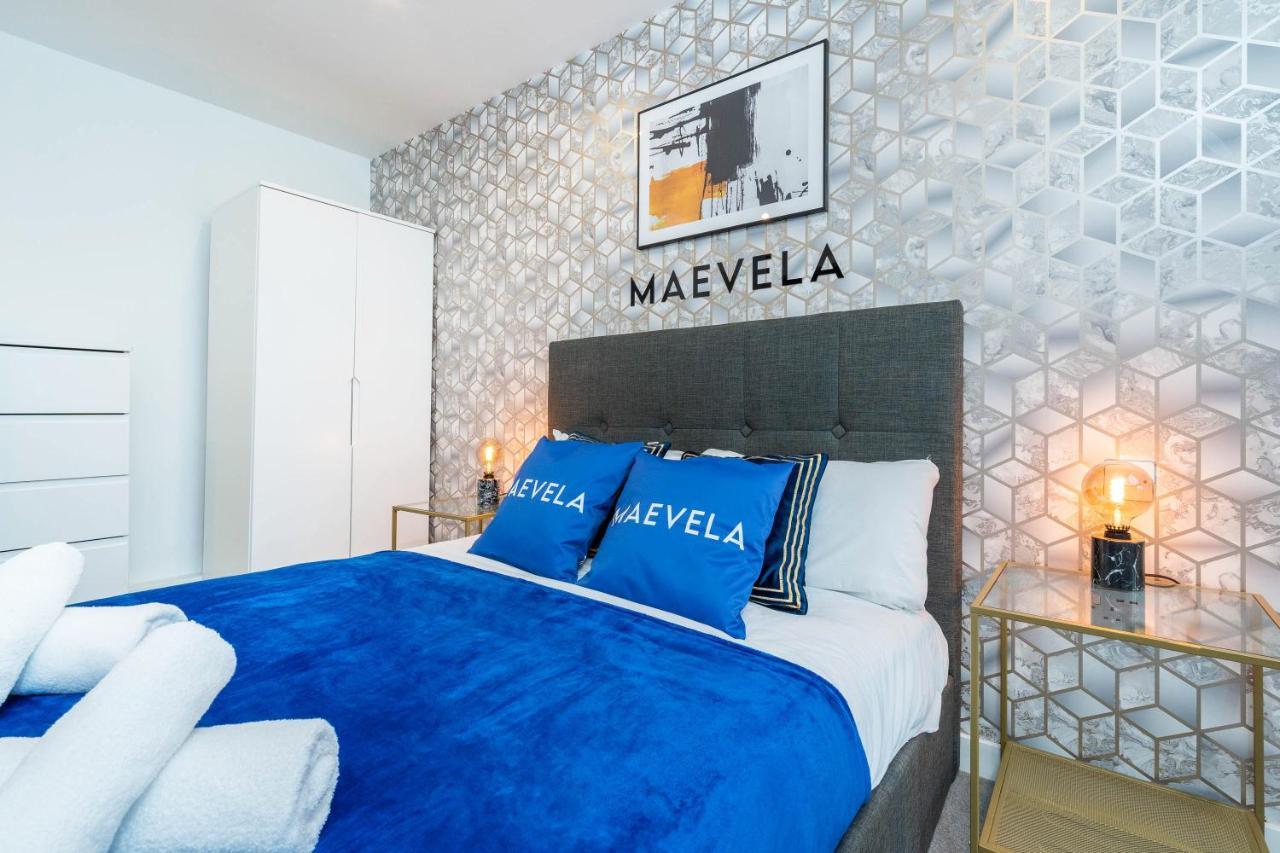 Maevela Apartments - Luxury Broad St Apartment - 2 Bed, 2 Bath - City Centre/Cube/Mailbox - With Underground Parking ✓- L Shape Sofa, Large 50 Inch Smart Tv With Free Netflix & Wifi Бирмингем Экстерьер фото